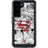 DC Comics Superman Comic Pattern Logo in Red Galaxy S24 Plus Waterproof Case