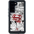 DC Comics Superman Comic Pattern Logo in Red Galaxy S24 Waterproof Case