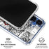 DC Comics Superman Comic Pattern Logo in Red Galaxy S25 Plus Clear Case