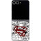 DC Comics Superman Comic Pattern Logo in Red Galaxy Z Flip6 Skin