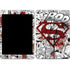 DC Comics Superman Comic Pattern Logo in Red iPad Skins