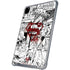 DC Comics Superman Comic Pattern Logo in Red iPad Cases