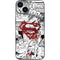 DC Comics Superman Comic Pattern Logo in Red iPhone 15 Skin
