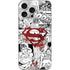 DC Comics Superman Comic Pattern Logo in Red iPhone 16 Pro Max Skin