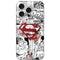 DC Comics Superman Comic Pattern Logo in Red iPhone 16 Pro Skin