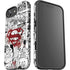 DC Comics Superman Comic Pattern Logo in Red iPhone 16e Impact Case