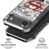 DC Comics Superman Comic Pattern Logo in Red iPhone 17 Air Clear Case