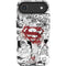 DC Comics Superman Comic Pattern Logo in Red iPhone 17 Air Impact Case