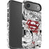 DC Comics Superman Comic Pattern Logo in Red iPhone 17 Air Impact Case