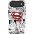 DC Comics Superman Comic Pattern Logo in Red iPhone 17 Air Magsafe Impact Case