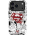 DC Comics Superman Comic Pattern Logo in Red iPhone 17 Pro Max Magsafe Impact Case
