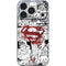 DC Comics Superman Comic Pattern Logo in Red iPhone 17 Pro Max Skin