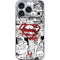 DC Comics Superman Comic Pattern Logo in Red iPhone 17 Pro Skin