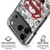 DC Comics Superman Comic Pattern Logo in Red iPhone 18 Pro Clear Case