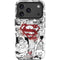 DC Comics Superman Comic Pattern Logo in Red iPhone 18 Pro Impact Case
