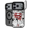 DC Comics Superman Comic Pattern Logo in Red iPhone 18 Pro Max Kickstand Case
