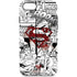 DC Comics Superman Comic Pattern Logo in Red iPhone Cases