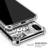 DC Comics Superman Comic Pattern Logo in Red iPhone X/XS Clear Case