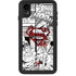 DC Comics Superman Comic Pattern Logo in Red iPhone Cases