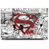 DC Comics Superman Comic Pattern Logo in Red Dell Latitude Skin