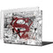 DC Comics Superman Comic Pattern Logo in Red MacBook Pro 14in (2021-24) Case plus Skin