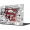 DC Comics Superman Comic Pattern Logo in Red Apple MacBook Pro 14-inch Skin