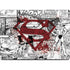 DC Comics Superman Comic Pattern Logo in Red Apple MacBook Pro 14-inch Skin