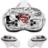 DC Comics Superman Comic Pattern Logo in Red Meta Quest 3S Skin