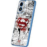 DC Comics Superman Comic Pattern Logo in Red Moto G Play 4G (2024) Skin