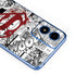 DC Comics Superman Comic Pattern Logo in Red Moto G Play 4G (2024) Skin