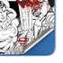 DC Comics Superman Comic Pattern Logo in Red Moto G Play 4G (2024) Skin