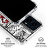 DC Comics Superman Comic Pattern Logo in Red Moto G Power 5G (2024) Clear Case
