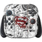 DC Comics Superman Comic Pattern Logo in Red Nintendo Switch 2 (2025) Joy-Con Controller Skin