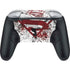 DC Comics Superman Comic Pattern Logo in Red Nintendo Switch 2 (2025) Pro Controller Skin
