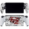 DC Comics Superman Comic Pattern Logo in Red PlayStation Portal Remote Player Skin