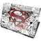 DC Comics Superman Comic Pattern Logo in Red Dell Precision Skin