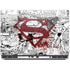 DC Comics Superman Comic Pattern Logo in Red Dell Precision Skin