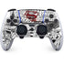DC Comics Superman Comic Pattern Logo in Red PS5 DualSense Edge Pro Controller Skin