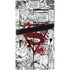 DC Comics Superman Comic Pattern Logo in Red PS5 Pro Console Skin