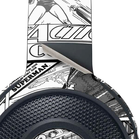 DC Comics Superman Comic Pattern Logo in Red Razer Kraken X Skin