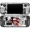 DC Comics Superman Comic Pattern Logo in Red Steam Deck Handheld Gaming Computer OLED Skin