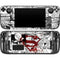 DC Comics Superman Comic Pattern Logo in Red Steam Deck Handheld Gaming Computer Skin