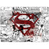 DC Comics Superman Comic Pattern Logo in Red Surface Laptop 7 13.8in Skin