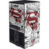 DC Comics Superman Comic Pattern Logo in Red XBox Series X Digital Edition Bundle Skin