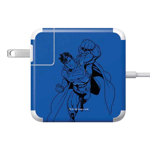 DC Comics Superman Comic Pop 85W Power Adapter (15 and 17 inch MacBook Pro Charger) Skin