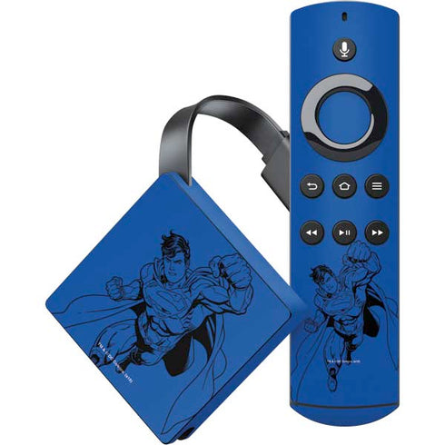 DC Comics Superman Comic Pop Amazon Fire TV Skin