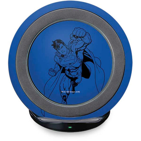 DC Comics Superman Comic Pop Fast Charge Wireless Charging Stand Skin