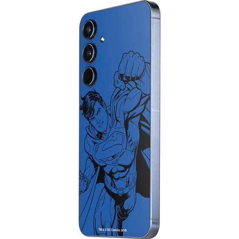 DC Comics Superman Comic Pop Galaxy A55 5G Skin