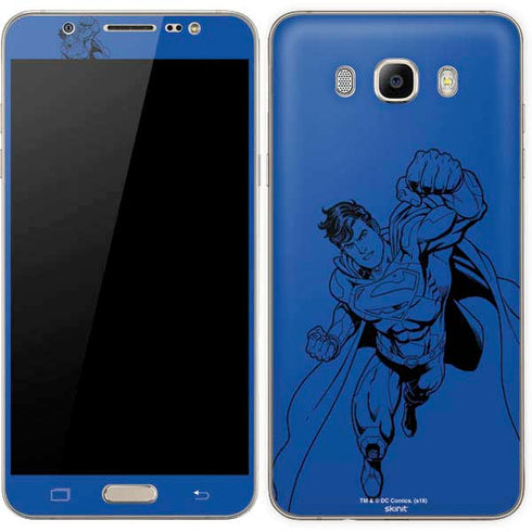 DC Comics Superman Comic Pop Galaxy J7 Skin