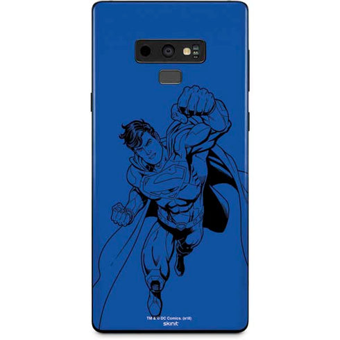 DC Comics Superman Comic Pop Galaxy Note 9 Skin